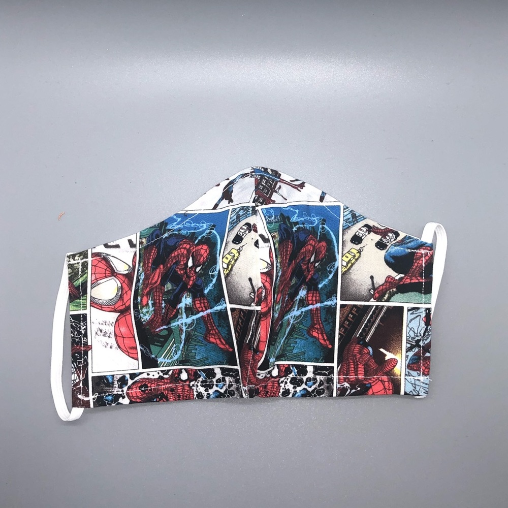 Marvel comics Spider-Man fabric face mask